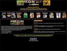 Tablet Screenshot of hondacb125t.fr